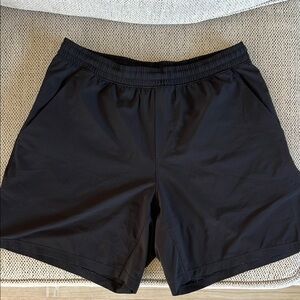 Men's Lululemon Black Athletic Shorts Size L